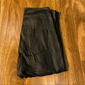 Leather pants
